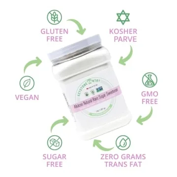 Keystone Pantry Allulose Sweetener Low Calorie Natural Sugar