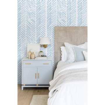 Guvana Striped Peel and Stick Wallpaper Self Adhesive
