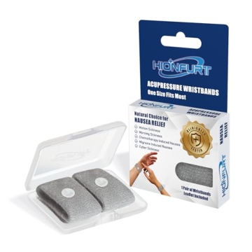 Hionfurt Motion Sickness Bands: Travel Nausea Relief for Kids and Adults
