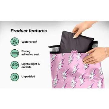 10x13 Poly Mailers - Cute & Durable Shipping Bags