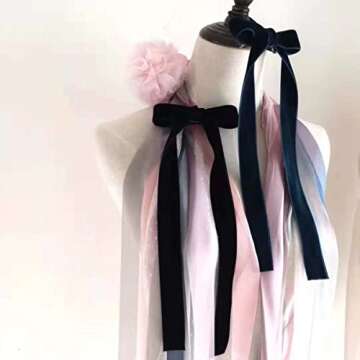 Coffee Velvet Ribbon Spool for Weddings & Gifts 15 Yards