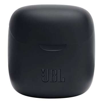 JBL Tune 225TWS True Wireless Earbud Headphones - Pure Bass Sound, Bluetooth, 25H Battery, Dual Connect, Native Voice Assistant (Black)