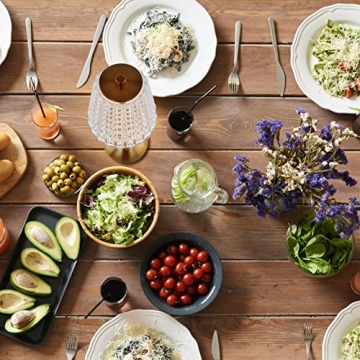 Amingulry Cordless Table Lamp with 3 Color Modes