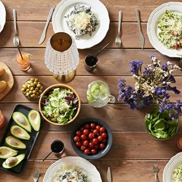 Amingulry Cordless Table Lamp with 3 Color Modes