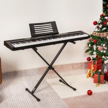 Robust AODSK Single-X Adjustable Keyboard Stand for All