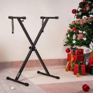 Robust AODSK Single-X Adjustable Keyboard Stand for All