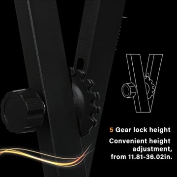 Robust AODSK Single-X Adjustable Keyboard Stand for All