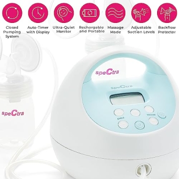 Spectra S1 Plus Electric Breast Milk Pump Portable Comfort