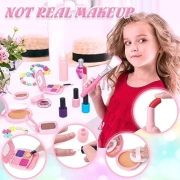 EULRGAUS Pretend Makeup Kit for Toddlers and Kids