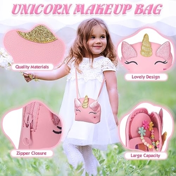 EULRGAUS Pretend Makeup Kit for Toddlers and Kids