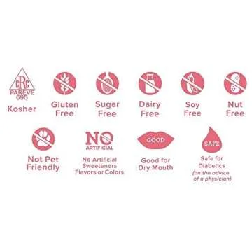 Dr. John's Inspired Sweets Classic Fruits Collection Sugar Free Tooth Shaped Lollipops (1 Lb)