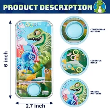 Chalyna Handheld Water Games - Fun for Kids and Adults!