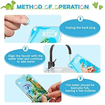 Chalyna Handheld Water Games - Fun for Kids and Adults!