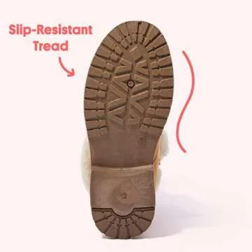 FabKids Girls Fashion Ankle Boots: Chic & Non-Slip