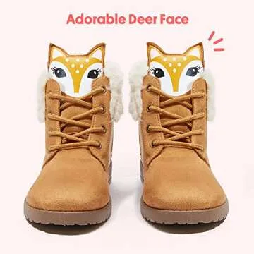 FabKids Girls Fashion Ankle Boots: Chic & Non-Slip