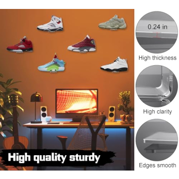 Forzacx Floating Shoe Shelves - Easy to Install, Stylish & Sturdy