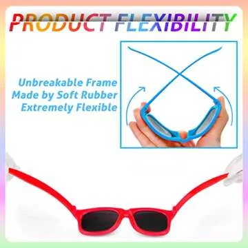 Neon Kids Sunglasses with UV400 Protection for Parties