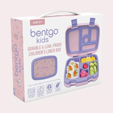 Bentgo Kids 5-Compartment Leak-Proof Lunch Box for Ages 3-7