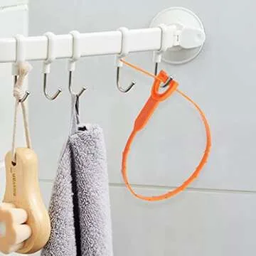 LSLCQW 5 Pack Drain Clog Remover Tool - Must-Have Kitchen & Bathroom Helper