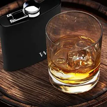 Personalized Groomsmen Flasks - Unique Wedding Gifts