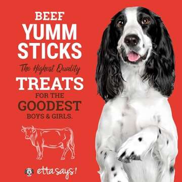 High-Quality Beef Jerky Dog Treats - Made in USA