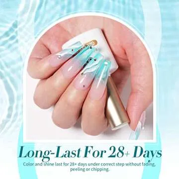 BORN PRETTY Jelly Gel Nail Polish Set 6PCS Transform Your Nails