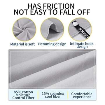 Microfiber Towel for Body, Microfiber Beach Towel, Backpacking Towel,Camping Towels Fast Drying Lightweight,Soft Compact Lightweight Quick Dry Fitness Hiking Yoga Camping Travel Towel