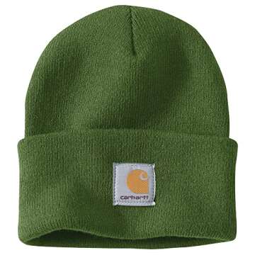 Carhartt Men's Knit Cuffed Beanie - Comfortable & Stylish Warmth