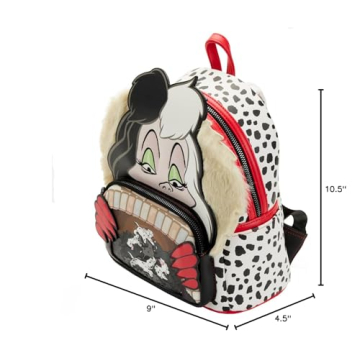 Loungefly 101 Dalmatians Cruella Mini Backpack for Disney Fans