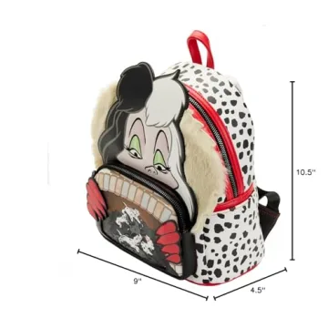 Loungefly 101 Dalmatians Cruella Mini Backpack for Disney Fans
