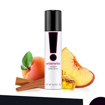 Exclamation B&W Cologne Spray, Vegan Floral Perfume, 2.5 Fl Oz, Perfume for Women