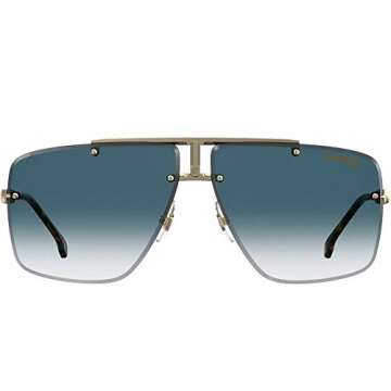 CARRERA 1016/S 001 Yellow Gold Unisex Sunglasses - Stylish UV Protection