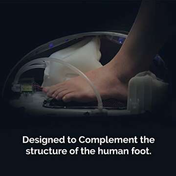 InstaShiatsu Heated Foot Massager - truMedic IS-4000 - Stress + Tension Relief - 3 Modes + 3 Intensity Settings