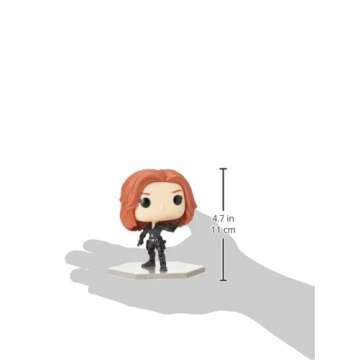 Funko Pop! Marvel: Captain America: Civil War Build A Scene - Black Widow, Amazon Exclusive, Figure 4 of 12