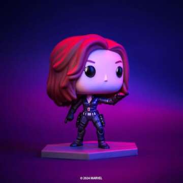 Funko Pop! Marvel: Captain America: Civil War Build A Scene - Black Widow, Amazon Exclusive, Figure 4 of 12