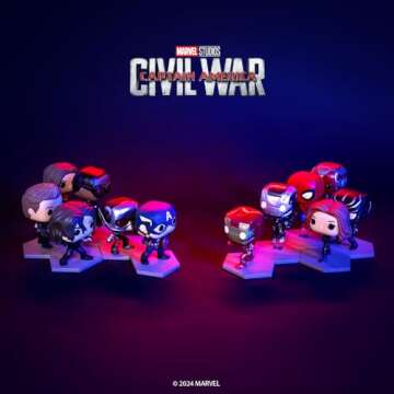 Funko Pop! Marvel: Captain America: Civil War Build A Scene - Black Widow, Amazon Exclusive, Figure 4 of 12