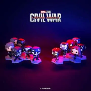 Funko Pop! Marvel: Captain America: Civil War Build A Scene - Black Widow, Amazon Exclusive, Figure 4 of 12