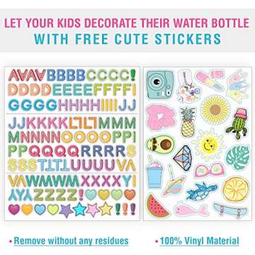 CHILLOUT LIFE Insulated Water Bottle for Kids & Adults
