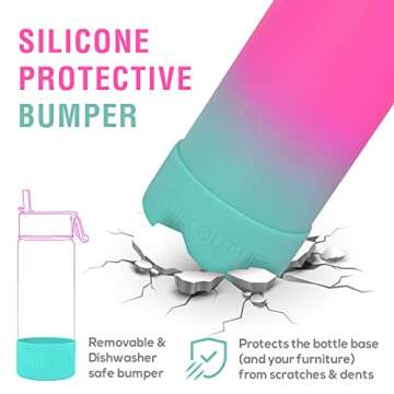 CHILLOUT LIFE Insulated Water Bottle for Kids & Adults