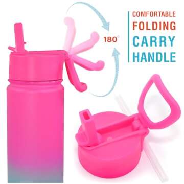 CHILLOUT LIFE Insulated Water Bottle for Kids & Adults