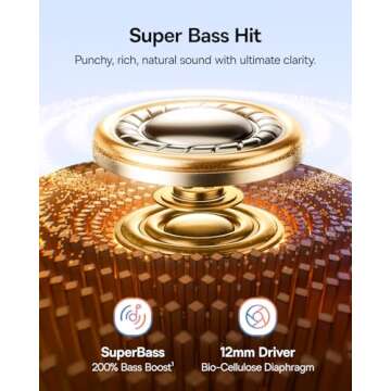 Baseus Bass BC1 Open Ear Earbuds Clip-On Headphones