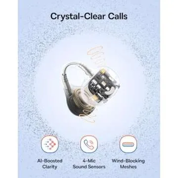 Baseus Bass BC1 Open Ear Earbuds Clip-On Headphones