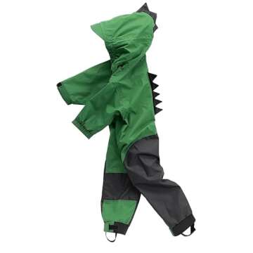 Cuddle Club Toddler Rain Suit - Ultimate Waterproof 3T Gear for Boys & Girls