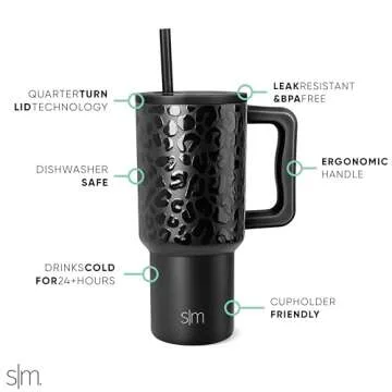 Simple Modern 30 oz Tumbler | Insulated Stainless Steel Travel Mug with Handle