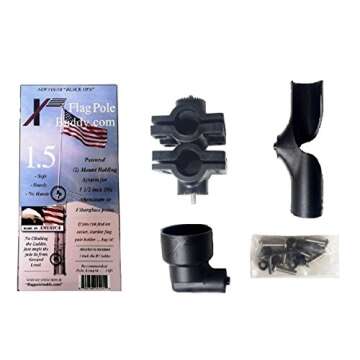 16ft RV Flag Pole Kit for Easy Outdoor Display