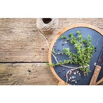 SteadMax 720 ft Butchers Twine String for Cooking, Wrapping, Unbleached 100% Natural Cotton Kitchen for Trussing Turkey & Roasting, DIY Crafting, Durable Tying, Easy Dispensing (2 Pack)