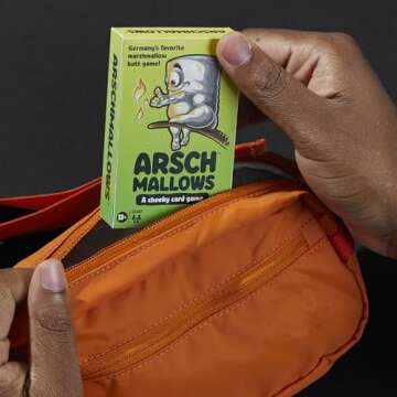 Hasbro Gaming Arschmallows Game | Marshmallow Butt Game | Funny Party Card Games for Teens, Adults, and Families | Ages 13 and Up | 2 to 6 Players