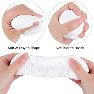 Aneco 12 Pieces 360g Christmas Snowman Clay DIY Kit Snowman DIY Craft Foam Putty Toys Air Dry Clay Snowman Christmas Decorations for Home Holiday Gifts Supplies