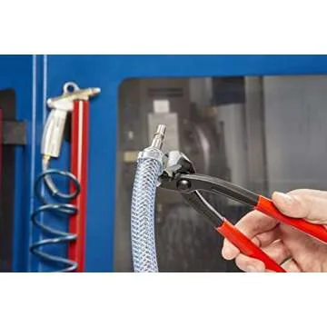 Durable KNIPEX Ear Clamp Pliers for Precise Crimping