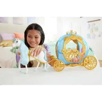 Disney Cinderella's Carriage - Doll-Sized Adventure Toy